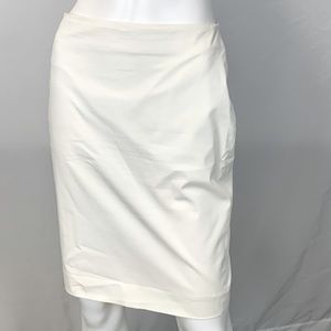 Ann Taylor White Pencil Skirt